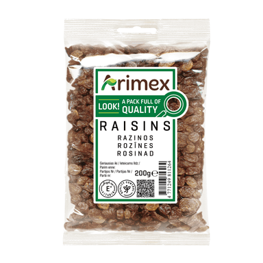 Raisins SULTANA, ARIMEX, 200 g