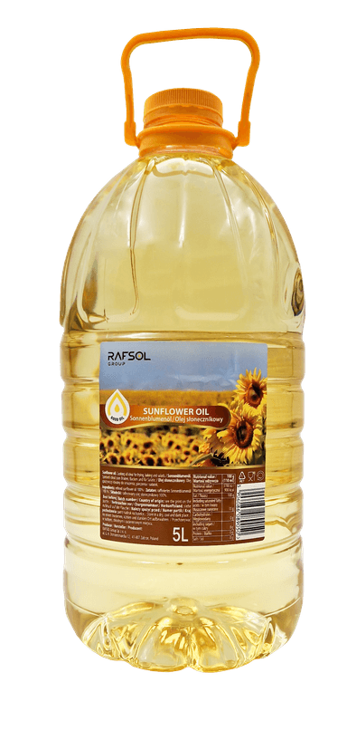 Sunflower oil, refined, 5 l