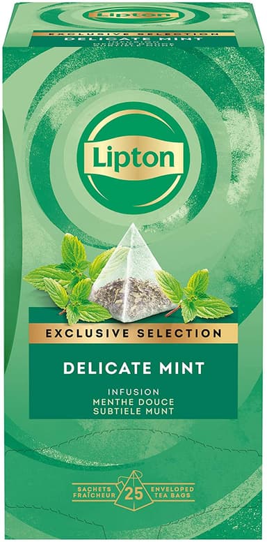 Tea LIPTON Pyramid Mint, 25 pcs