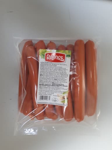 Hot dog sausages RAGNOS, 1 kg