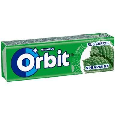 Kramtomoji guma ORBIT Spearmint, 14 g