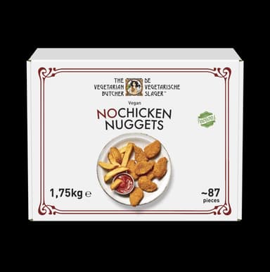 Šaldyti veganiški kepsneliai THE VEGETARIAN BUTCHER Nochicken nuggies, 1,75 kg