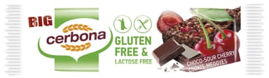 CERBONA flake bar, with seeds and fruits, gluten and lactose free, 35g