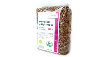 Grikių kruopos (kepintos), ekologiškos