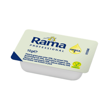 Margarine RAMA, lactose free, 59%, 10 g x 200