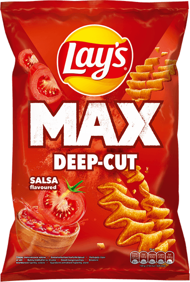 Oriental salsa-flavored potato chips "Lay's MAXX" 120 g