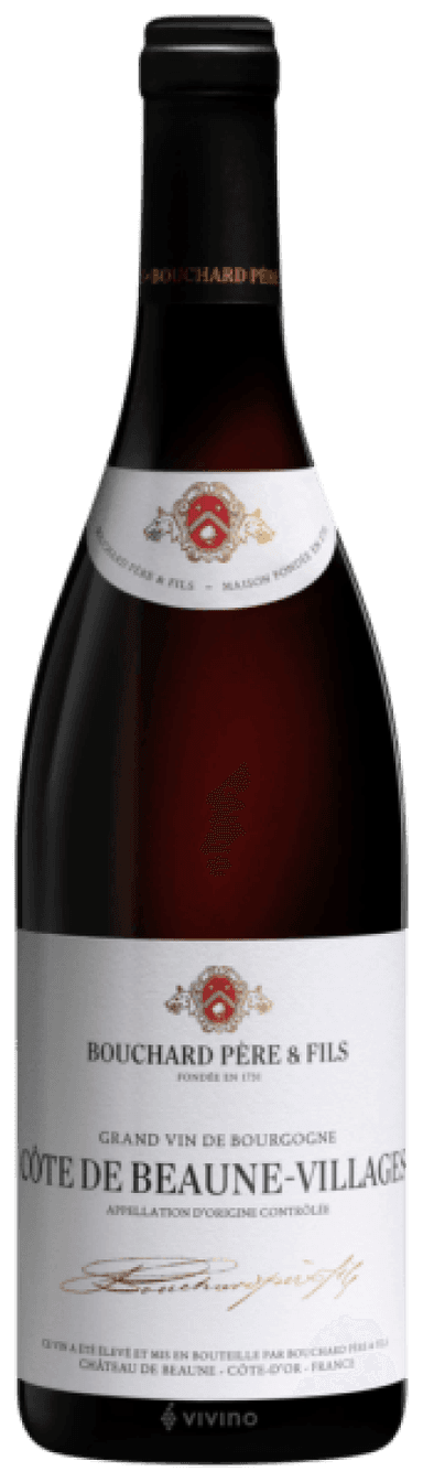 Vynas BOUCHARD PERE ET FILS Cote de Nuits Villages 2018, raudonas burgundiškas, 0,75 l