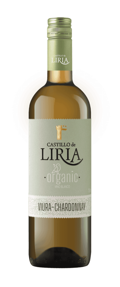 Vynas Castilla De Liria, Viura - Chardonnay Organic baltas, sausas, 12%, 0,75 l, LT-EKO-001