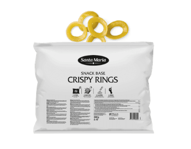 Svogūnų skonio kvietinis užkandis (paruoštas kepti) SANTA MARIA, 3 kg