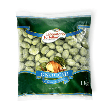 Frozen potato dumplings with spinach GNOCCHI
