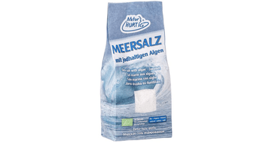 Jūros druska su dumbliais, smulki, ekologiška