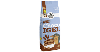 Crunchy cocoa oat flakes, organic