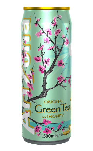 Green tea drink ARIZONA, with honey, 500 ml D