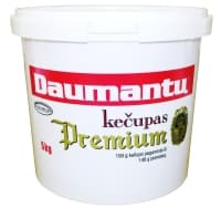 Ketchup DAUMANTU, Premium, 26 % pastos (5) kg