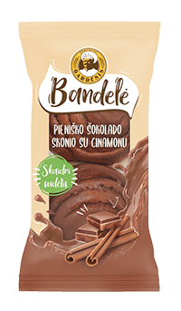 GARDĖSIO bandelės su šokoladu ir cinamonu, 130 g