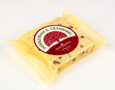 Sūris WENSLEYDALE Cranberry, 200g