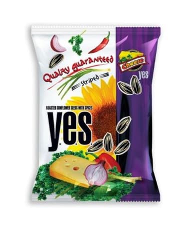 Sunflower seeds Y.E.S, cheese taste, 150 g