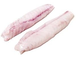 Monkfish fillet, skinless, 200 - 400 g, 20% glaced, ~1 kg