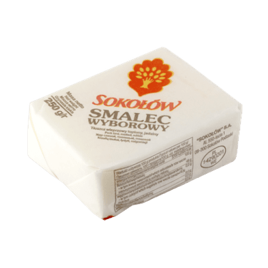 Pork lard, melted,  250 g