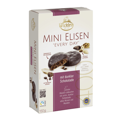 Meduoliukai ELISEN su tamsiojo šokolado glaistu