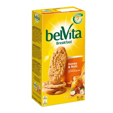 Biscuits BELVITA Nuts&Honey, 300 g