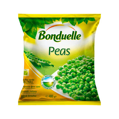 Šaldyti žalieji žirneliai BONDUELLE, 400 g