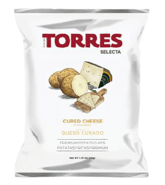 Bulvių traškučiai brandinto sūrio skonio QUESO CURADO