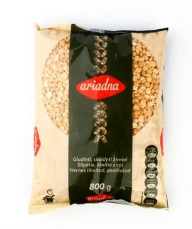 Žirniai ARIADNA, skaldyti, 800 g