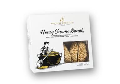 Biscuits BISCOTTI TSOUNGARI with honey and sesame, 300 g