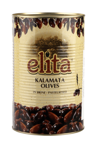 Olives ELITA Kalamata, with pits, 4,1 kg/ 2,5 kg