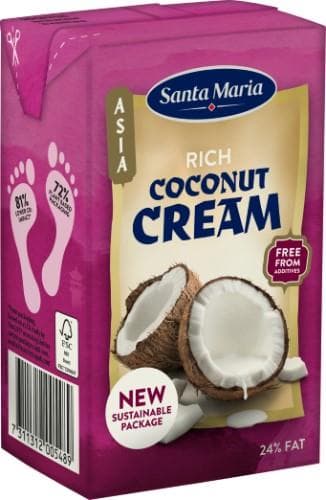 Coconut cream SANTA MARIA, 24% fat, 250 ml