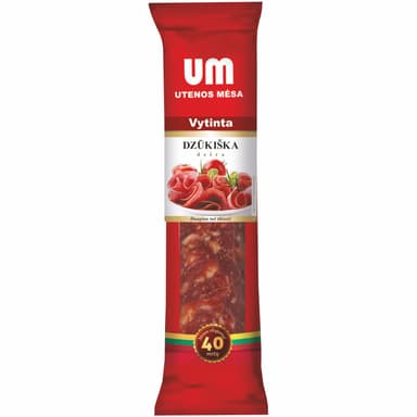 Dried sausage  DZŪKIŠKA, extra class, 200 g