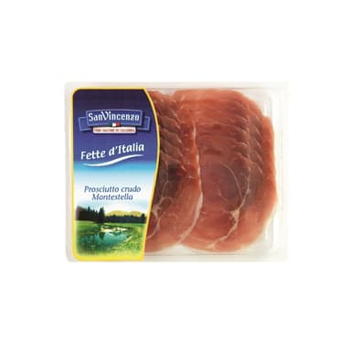 Dried ham, PROSCIUTTO CRUDO, sliced, 80 g