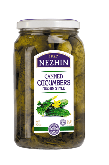 Canned cucumbers Neshin Style, NEZHIN, 920g
