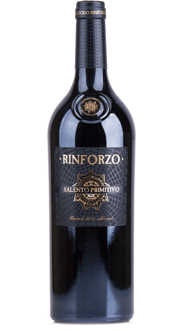 Red semi-dry wine RINFORZO SALENTO PRIMITIVO, 15%