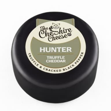 Sūris Cheddar HUNTER su trumais ir juodaisiais pipirais, 200g