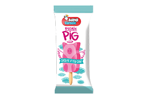 Vanilla gum-flavored ice cream KAR KAR 90ml