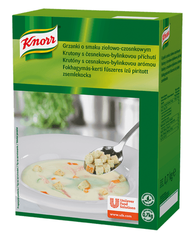 Toast with garlic and herbs KNORR, 0.7 kg