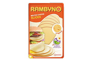 RAMBYNO sliced melted cheese 45% 150g