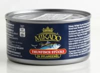 Tuna chunks in oil MIKADO, 185 / 130 g
