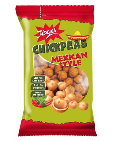 Crispy coated peanuts JEGA, Mexican flavour, 100 g