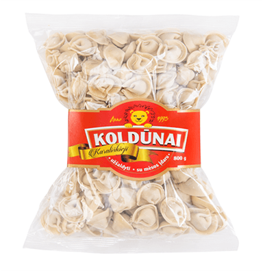 KARALIŠKIEJI koldūnai su mėsa, 800g