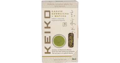 Japanese green tea 'Kabuse Genmaicha', loose-leaf, organic