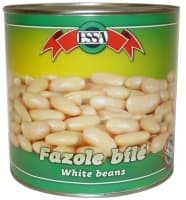 Canned White Beans, 2,6 kg / 1,5 kg