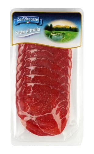 Dried pork neck Capocollo, sliced, 80 g