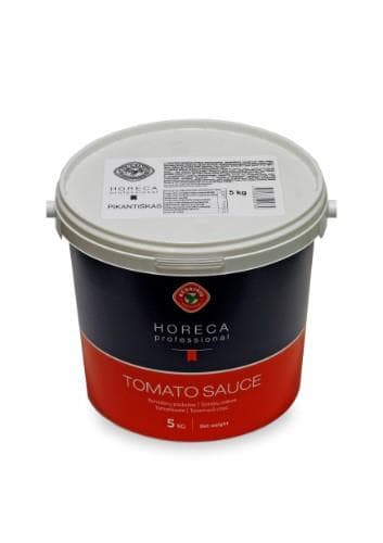 Tomato sauce KĖDAINIŲ horeca professional , picantic, 24 %, 5 kg