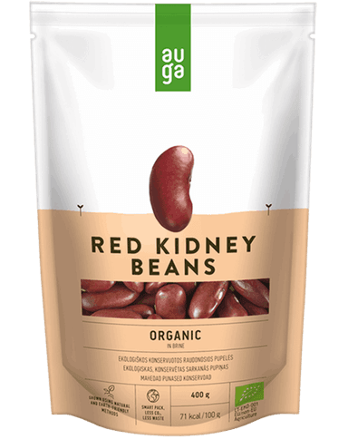 EKO Canned Red Beans AUGA, 400g