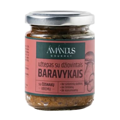 Spread with dried porcini mushrooms AMANDUS