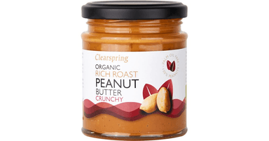 Organic roasted peanut butter with chunks
