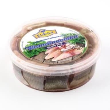 SKANDINAVIŠKA herring fillet in oil, pink, 1 / 0,8 kg